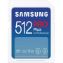 Karta SD Samsung PRO Plus 512GB MB-SD512SB/WW z czytnikiem - UHS-I, U3, V30, Odczyt 180 MB|s, Zapis do 130 MB|s